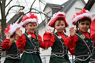 Super Stimmung auf dem Merler Dorfplatz