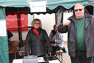 Super Stimmung auf dem Merler Dorfplatz