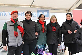 Super Stimmung auf dem Merler Dorfplatz