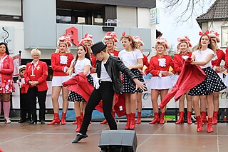 Super Stimmung auf dem Merler Dorfplatz