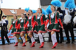 Super Stimmung auf dem Merler Dorfplatz