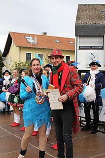 Super Stimmung auf dem Merler Dorfplatz