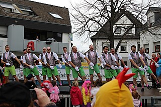 Super Stimmung auf dem Merler Dorfplatz
