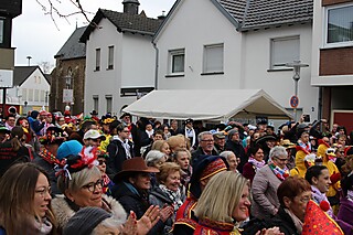 Super Stimmung auf dem Merler Dorfplatz
