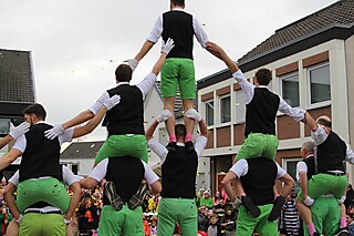 Super Stimmung auf dem Merler Dorfplatz