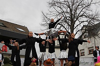 Super Stimmung auf dem Merler Dorfplatz
