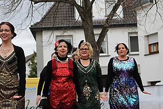 Super Stimmung auf dem Merler Dorfplatz