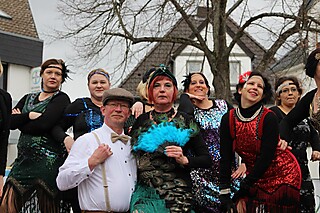 Super Stimmung auf dem Merler Dorfplatz