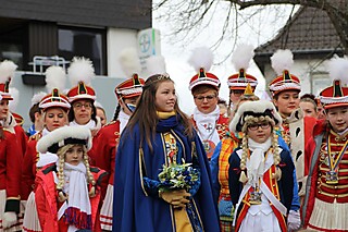 Super Stimmung auf dem Merler Dorfplatz