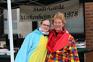Super Stimmung auf dem Merler Dorfplatz