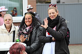 Super Stimmung auf dem Merler Dorfplatz