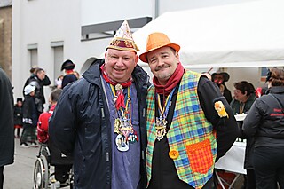 Super Stimmung auf dem Merler Dorfplatz