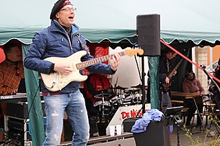 Super Stimmung auf dem Merler Dorfplatz