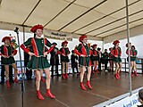 Super Stimmung auf dem Merler Dorfplatz