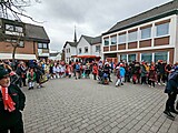 Super Stimmung auf dem Merler Dorfplatz