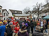 Super Stimmung auf dem Merler Dorfplatz
