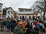 Super Stimmung auf dem Merler Dorfplatz