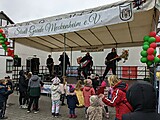Super Stimmung auf dem Merler Dorfplatz
