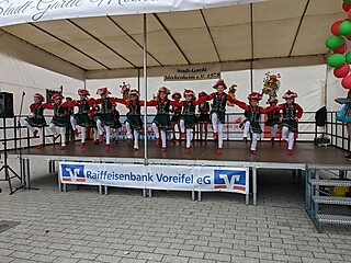 Super Stimmung auf dem Merler Dorfplatz