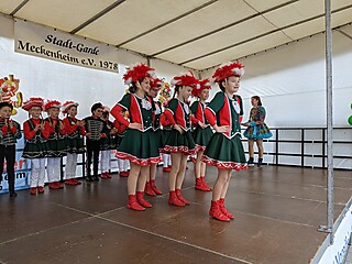 Super Stimmung auf dem Merler Dorfplatz