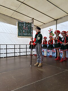 Super Stimmung auf dem Merler Dorfplatz