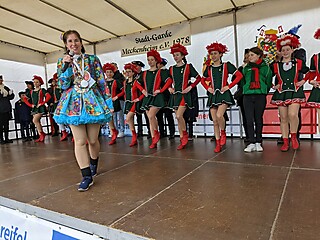 Super Stimmung auf dem Merler Dorfplatz