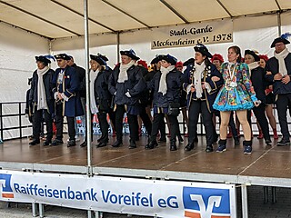 Super Stimmung auf dem Merler Dorfplatz