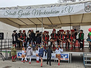 Super Stimmung auf dem Merler Dorfplatz