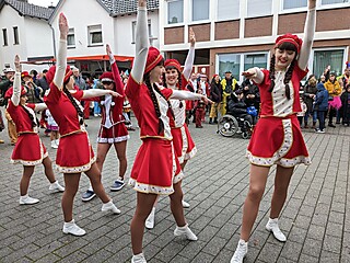 Super Stimmung auf dem Merler Dorfplatz