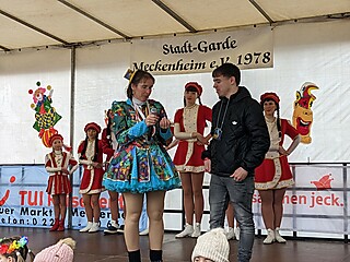 Super Stimmung auf dem Merler Dorfplatz