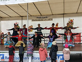 Super Stimmung auf dem Merler Dorfplatz