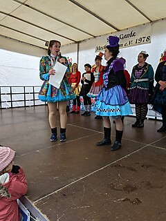 Super Stimmung auf dem Merler Dorfplatz