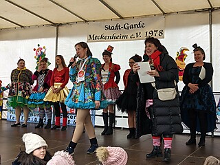 Super Stimmung auf dem Merler Dorfplatz