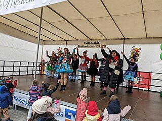 Super Stimmung auf dem Merler Dorfplatz