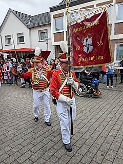 Super Stimmung auf dem Merler Dorfplatz