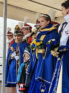 Super Stimmung auf dem Merler Dorfplatz