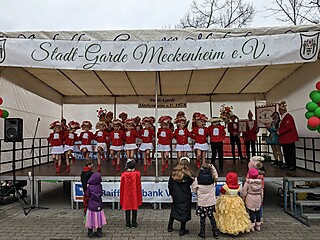 Super Stimmung auf dem Merler Dorfplatz