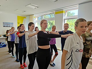 Die Jugendgruppe und Große Garde waren zu Gast in der Jugendherberge Nideggen