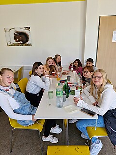 Die Jugendgruppe und Große Garde waren zu Gast in der Jugendherberge Nideggen