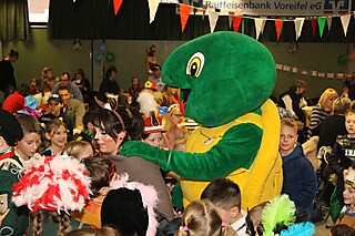 Tony die Schildkröte zu Besuch in Merl