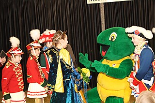Tony die Schildkröte zu Besuch in Merl