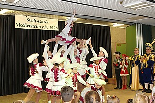 Jecke Kids feierten in Merl