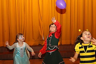 Merler Kinder ausser Rand und Band