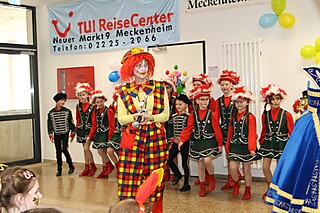 Jecke Kids feierten in Merl