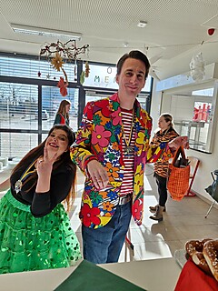 Clown Coco und die Stadt-Garde Meckenheim e.V. begeisterten die kleinen Jecken!