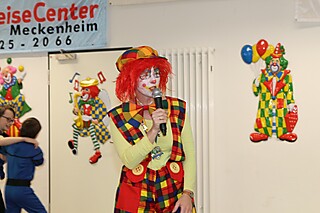 Clown Coco und die Stadt-Garde Meckenheim e.V. begeisterten die kleinen Jecken!