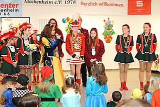 Clown Coco und die Stadt-Garde Meckenheim e.V. begeisterten die kleinen Jecken!