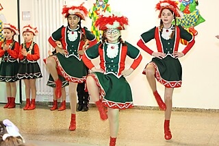Clown Coco und die Stadt-Garde Meckenheim e.V. begeisterten die kleinen Jecken!