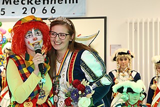 Clown Coco und die Stadt-Garde Meckenheim e.V. begeisterten die kleinen Jecken!