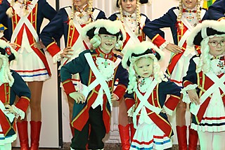 Clown Coco und die Stadt-Garde Meckenheim e.V. begeisterten die kleinen Jecken!